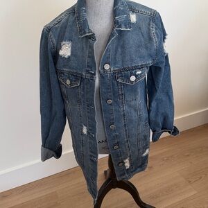 Denim jacket long